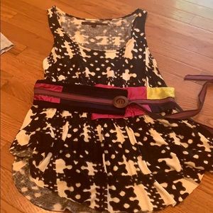 Anthropologie a common thread belted tank